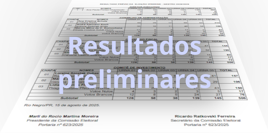 Resultados preliminares